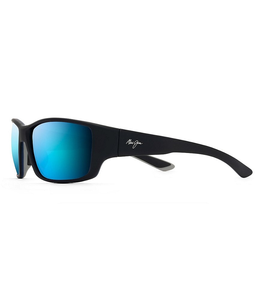 Maui Jim Local Kine PolarizedPlus2&reg; Wrap 61mm Sunglasses