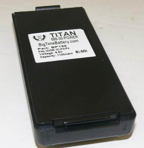 1100mAh BP-195 BP-196 Battery ft ICOM IC-A4E IC-F3S IC-F4S IC-F4TR IC-T2A IC-T2H