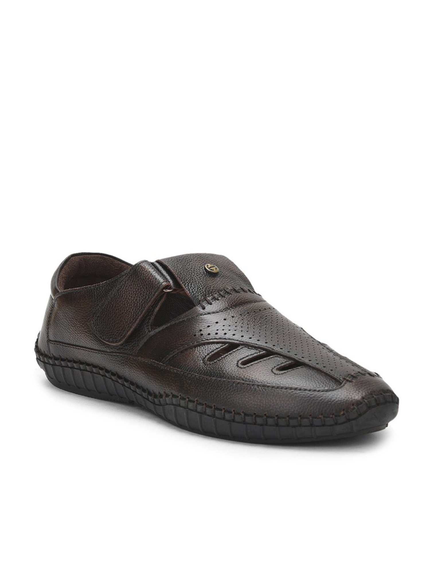 Healers by Liberty Men's Brown Fisherman Sandals