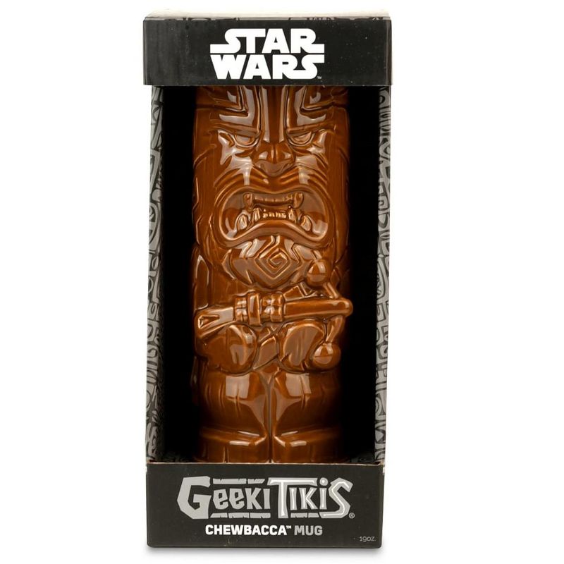 Beeline Creative Geeki Tikis Star Wars Chewbacca Mug | Ceramic Tiki Style Cup | Holds 21 Ounces