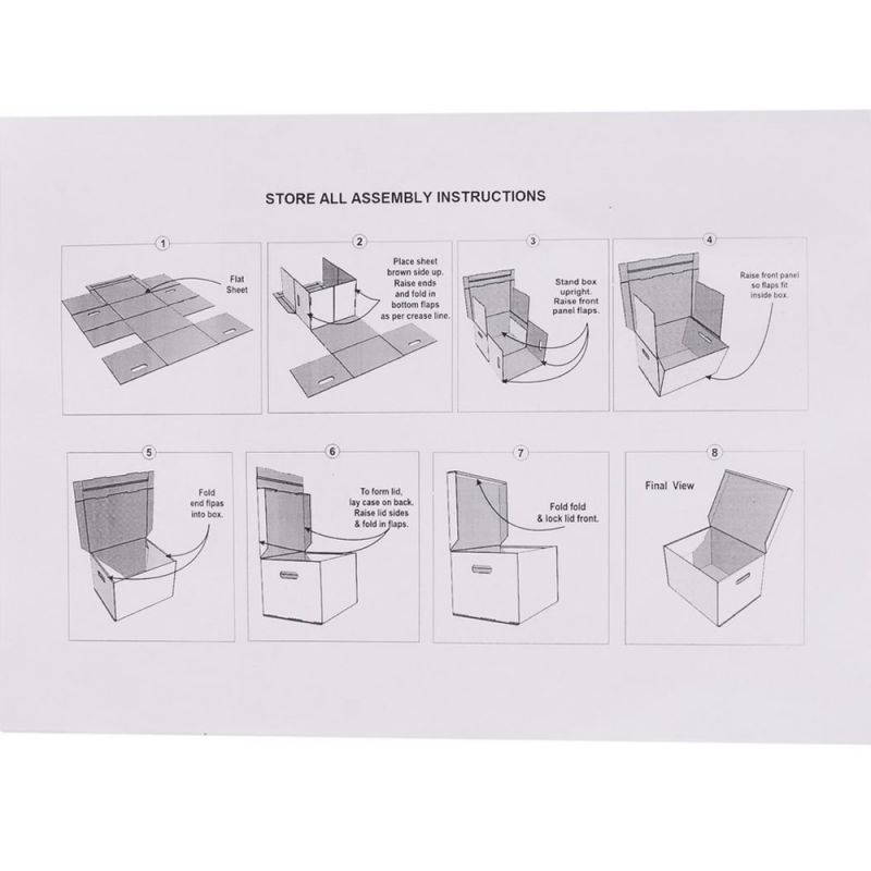 (Qty 3) Vaiyer Multipurpose Durable Plastic Filing Storage Organizer Box with Lid  &ndash; Hanging Letter/Legal Folder &ndash; Home Office Bins Cabinet - for Doctors, Lawyers, Office Use 16 X 12 X 11 Inch, White