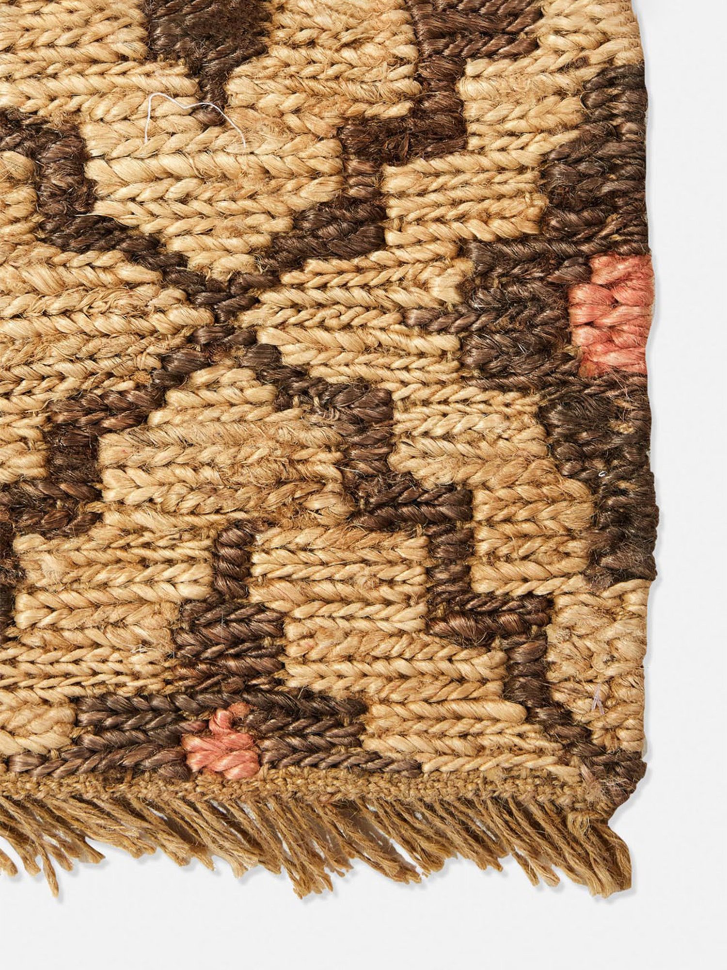 Bianca Red Microfibre Non-Slip Rug