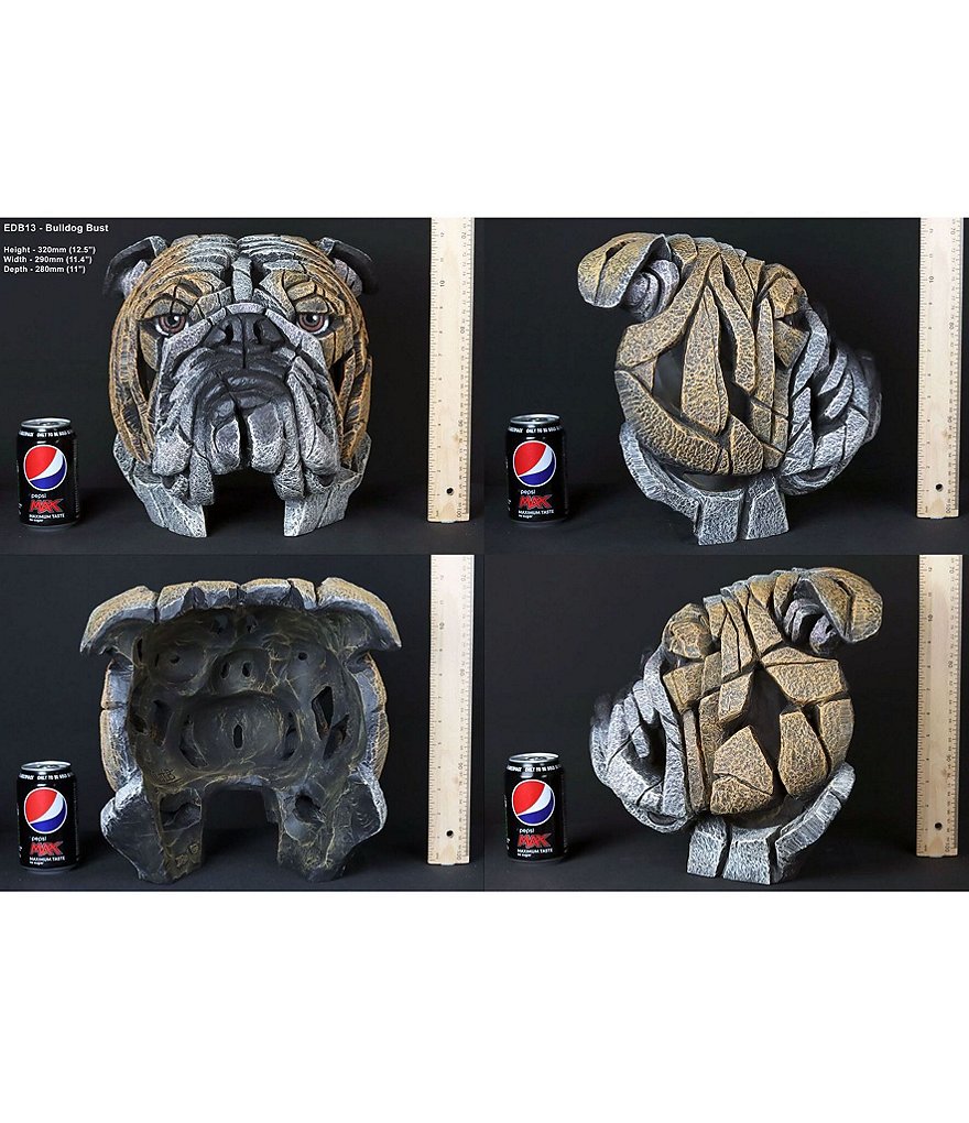 Edge Sculpture by Enesco Bull Dog Figure