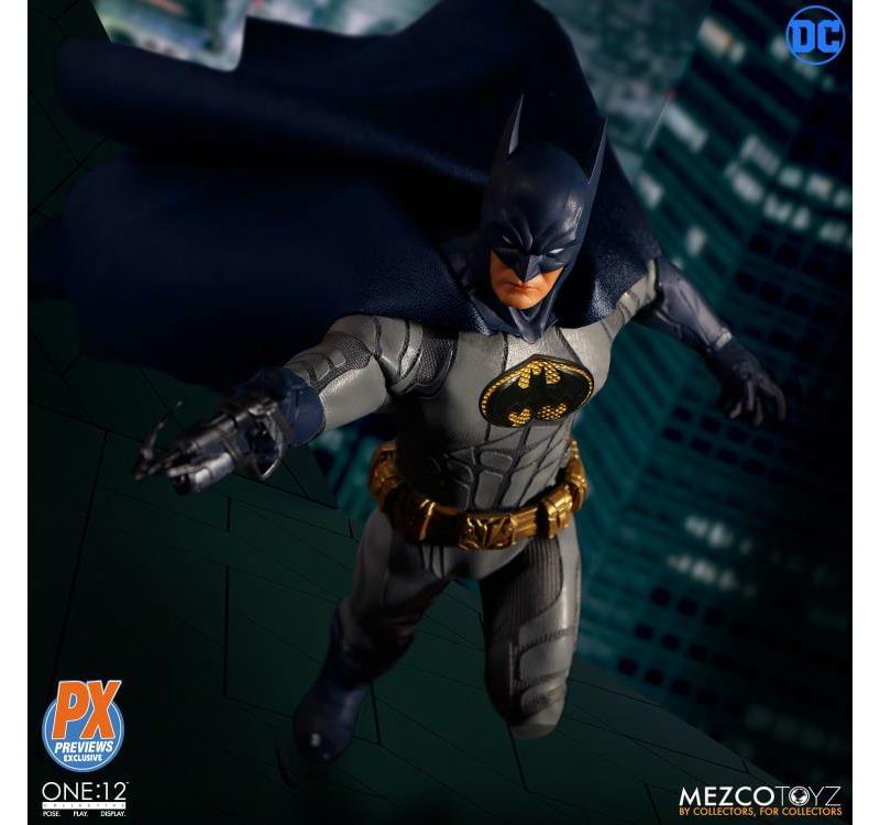 Mezco Toyz DC Comics One 12 Collective Sovereign Knight Batman | Blue Version
