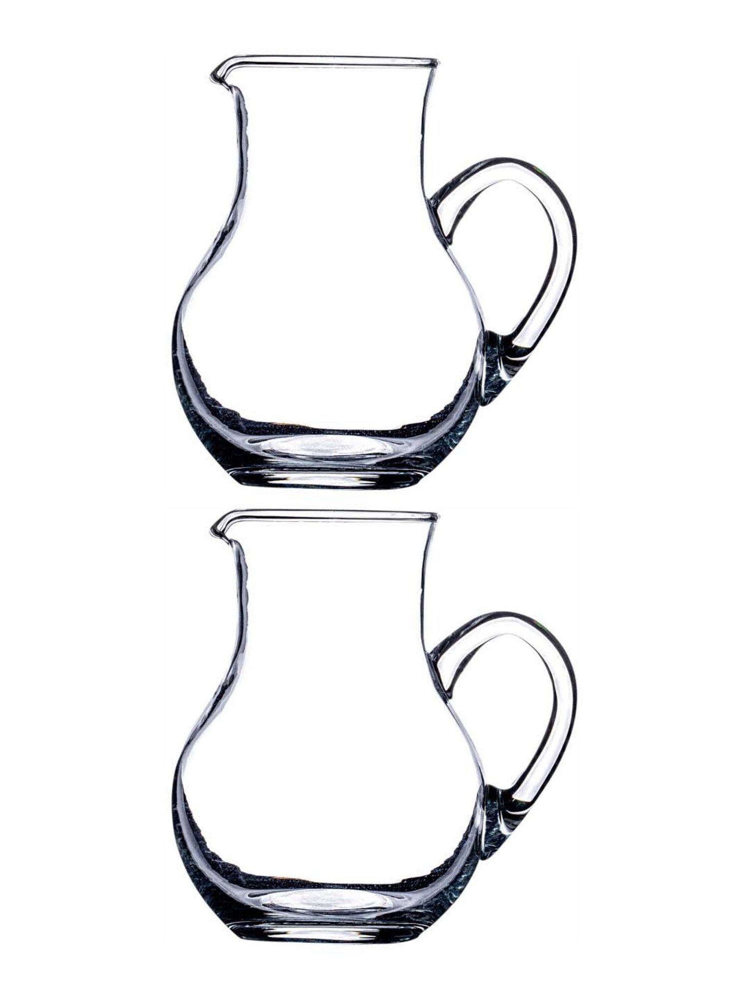 Pure Home and Living Blue Glass Decanter (0.7 L)