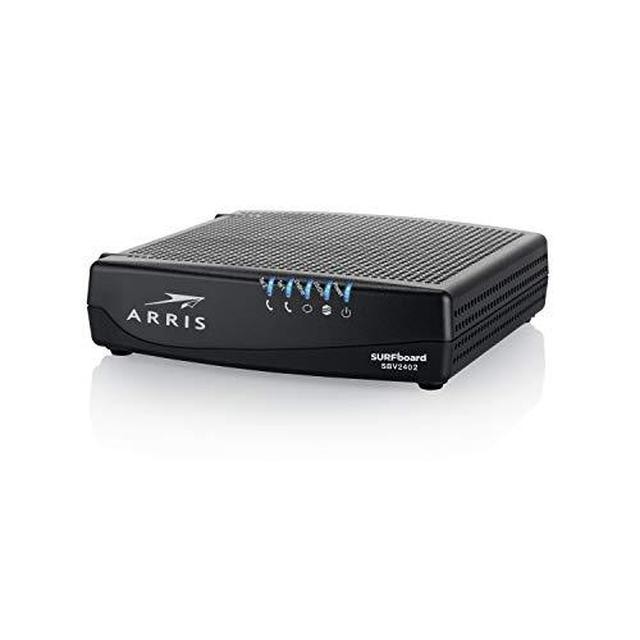 ARRIS Surfboard SBV2402 DOCSIS 3.0 Cable Modem, Certified for Xfinity Internet & Voice (Black)