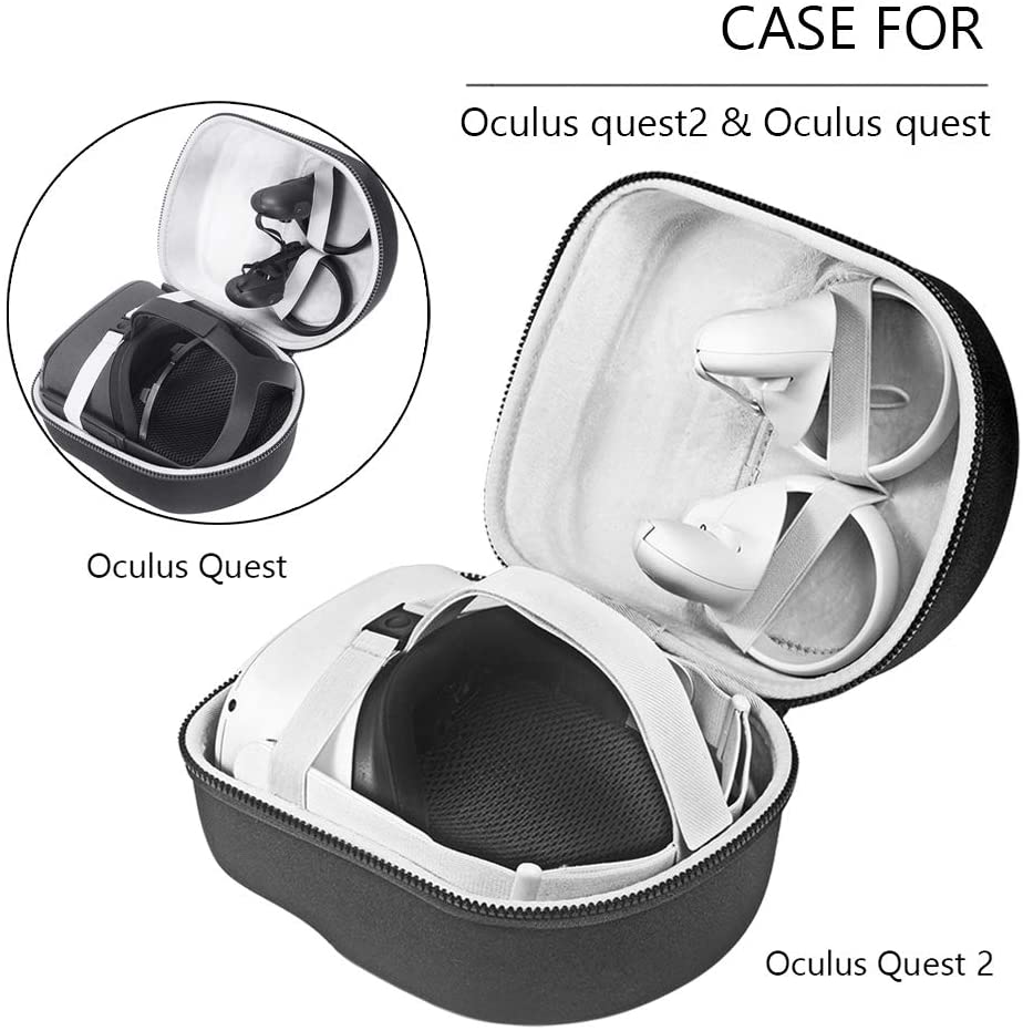 2 Pairs Oculus Quest 2 Elite Washable Silicone Handle Protective Cover
