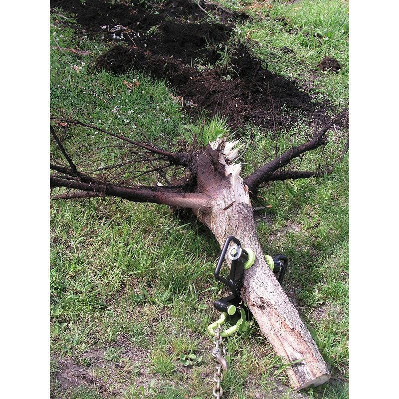 Brush Grubber BG-11 XTREME Larger Brush & Tree Stump Root Puller Remover Tool w/ Rugged Handles, 1" Steel Construction, & 18 Gripping Teeth