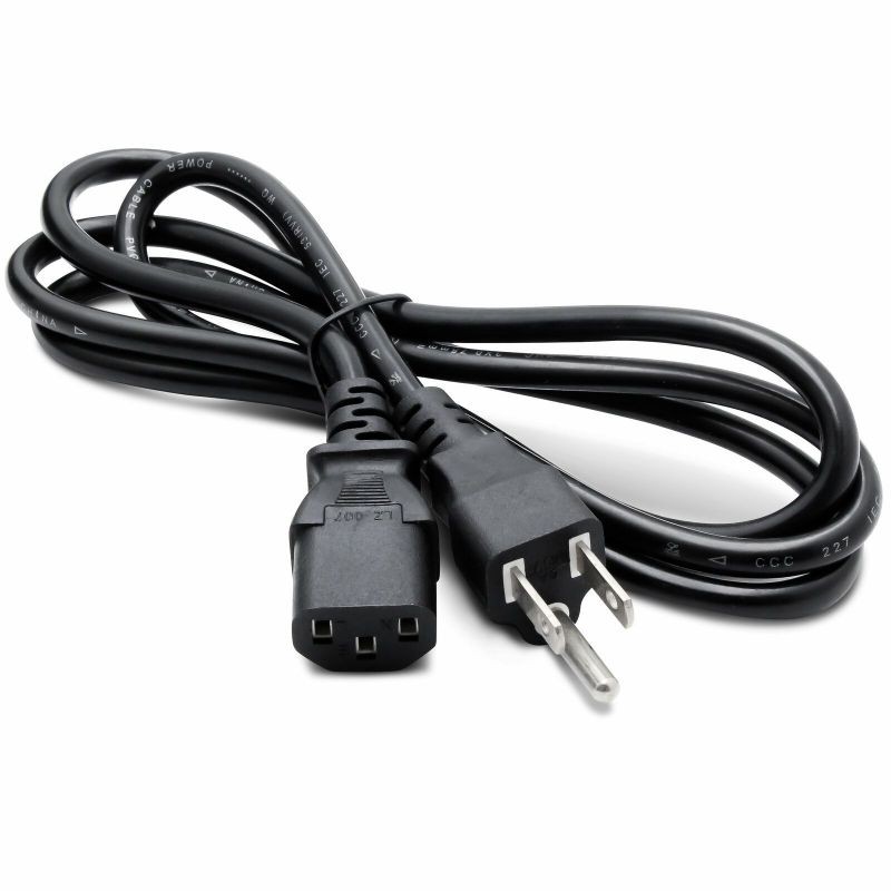 50PCS US Computer PC Monitor 3 Prong Power Cord Cable IEC320 18AWG PC COMPUTER