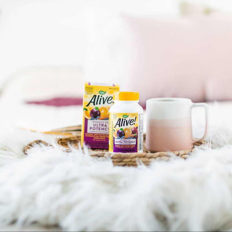 Nature's Way Alive! Womens 50+ Ultra Potency Multivitamin Tablets - 60ct