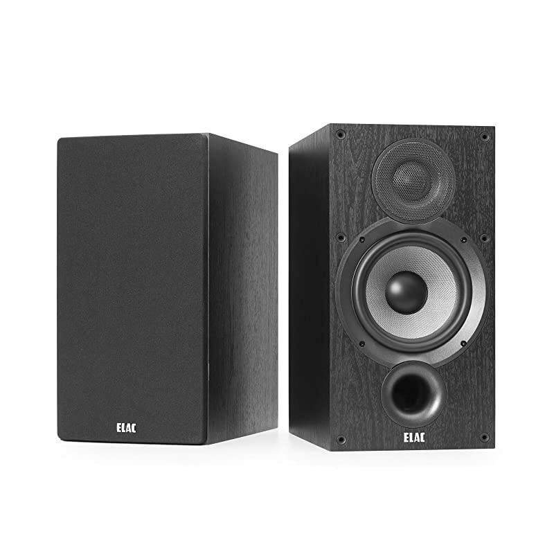 Debut 2.0 B6.2 Bookshelf Speakers, Black (Pair)