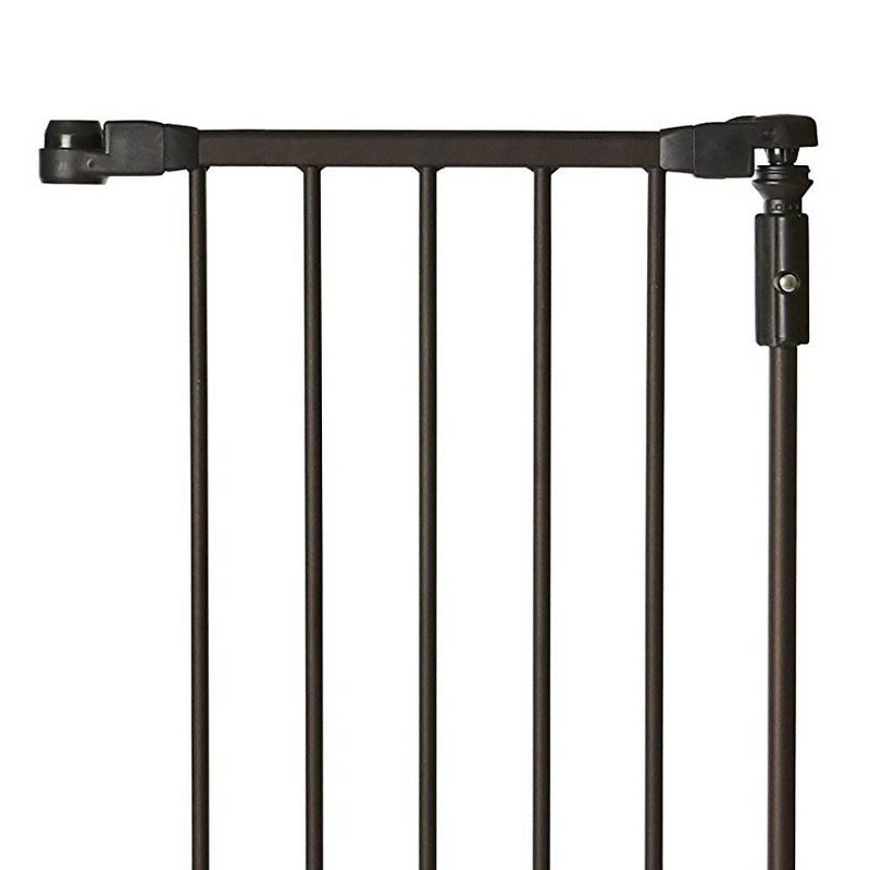 Toddleroo by North States 15 Inch Extension Piece for Deluxe Decor Gate, Bronze