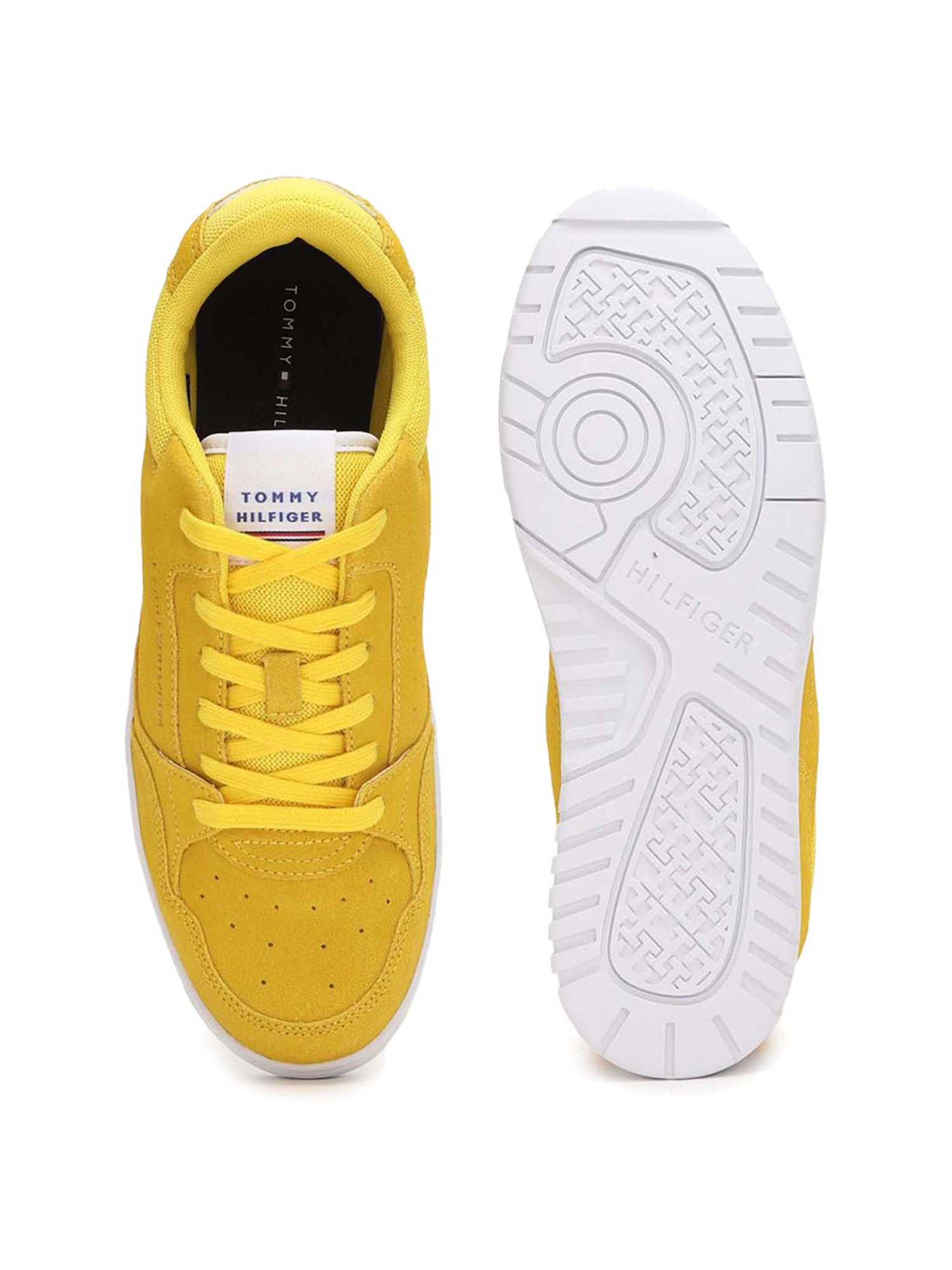 Tommy Hilfiger Men's Yellow Casual Sneakers
