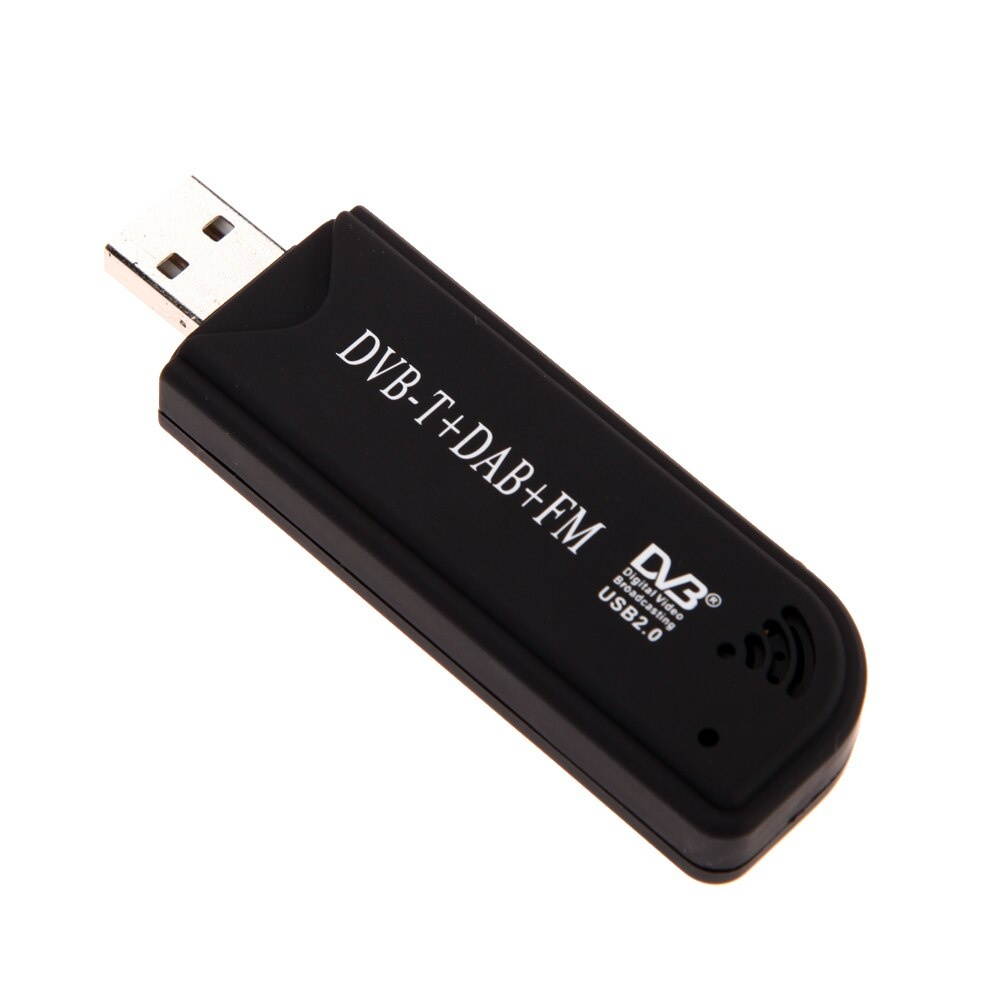 USB2.0 Digital DVB-T SDR+DAB+FM TV Tuner Receiver Stick RTL2832U+ FC0012