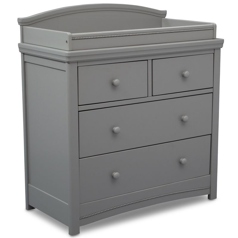 Simmons Kids' SlumberTime Emma 4-Drawer Dresser -Gray