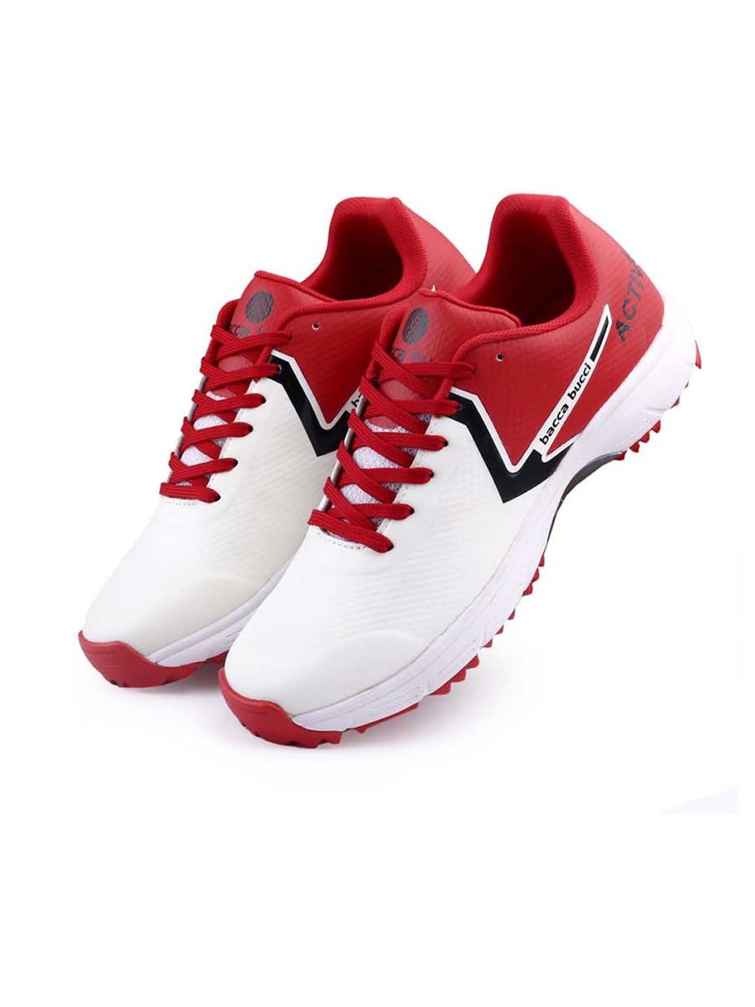 Bacca Bucci Men's CENTURION GLIDE Red Cricket Shoes