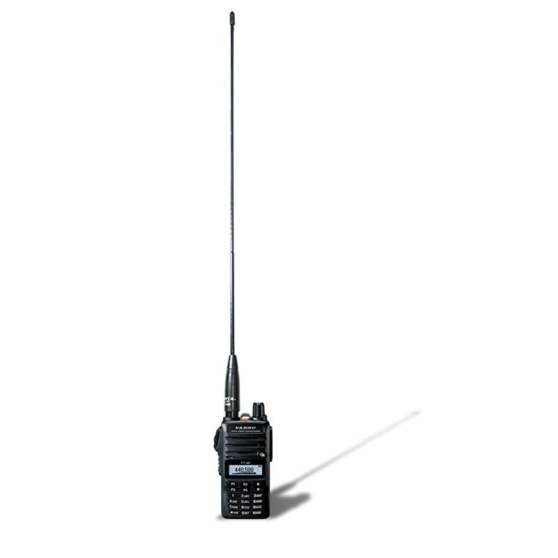NA771 SMAMale 156Inch Whip VHFUHF 144430Mhz Antenna for YAESU Vertex TYT and Wouxun Radios