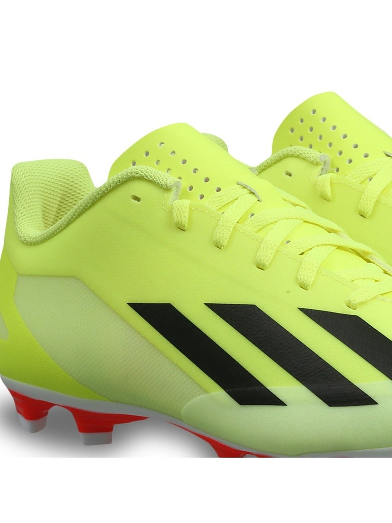 Adidas Men's X CRAZYFAST CLUB FxG Lime Football Shoes