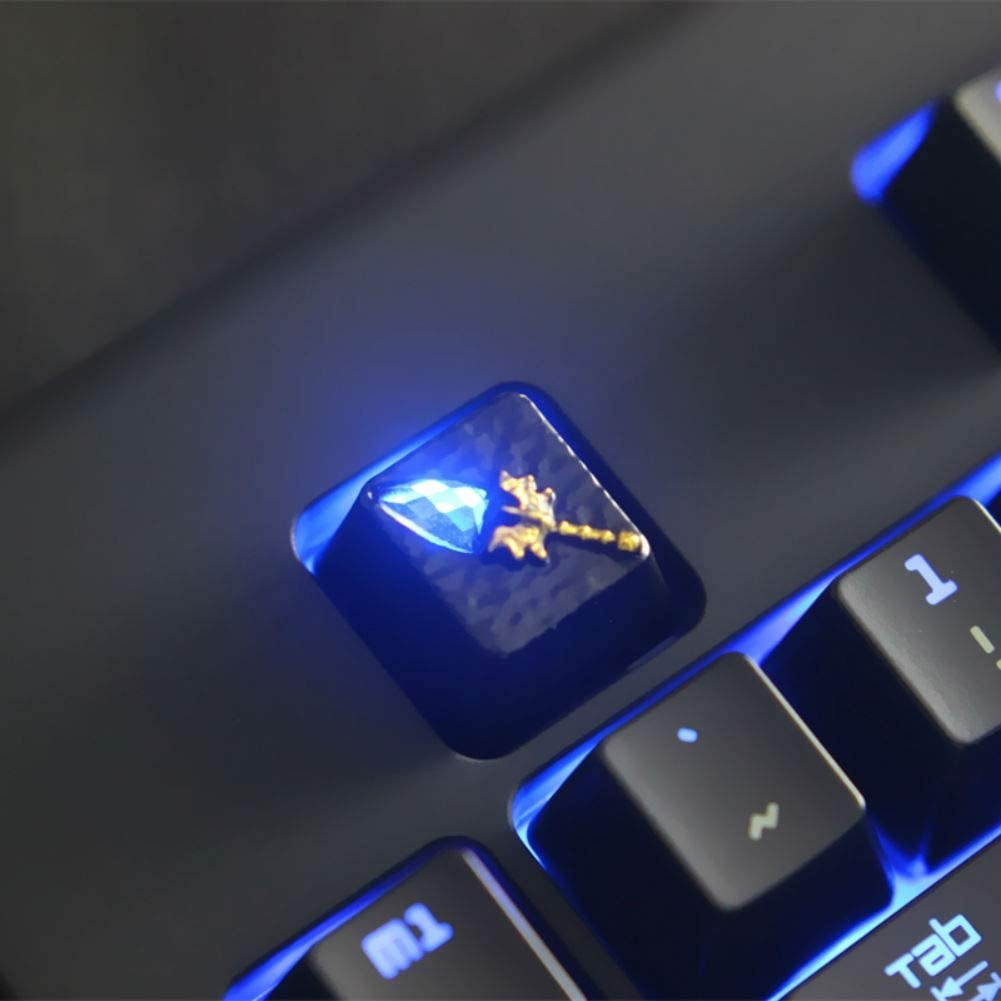 Mugen Dota Aghanim Scepter Custom Gaming Keycaps for Cherry MX Switches - Fits Most Mechanical Keyboards - with Keycap Puller