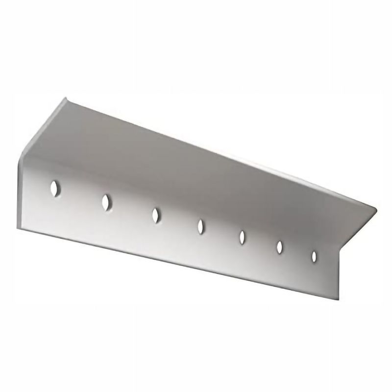 Easy Track RE1096 96 Inch Vinyl Coated Steel Wall Mounted Closet Storage Rail for Easy Track Storage System Add on Components