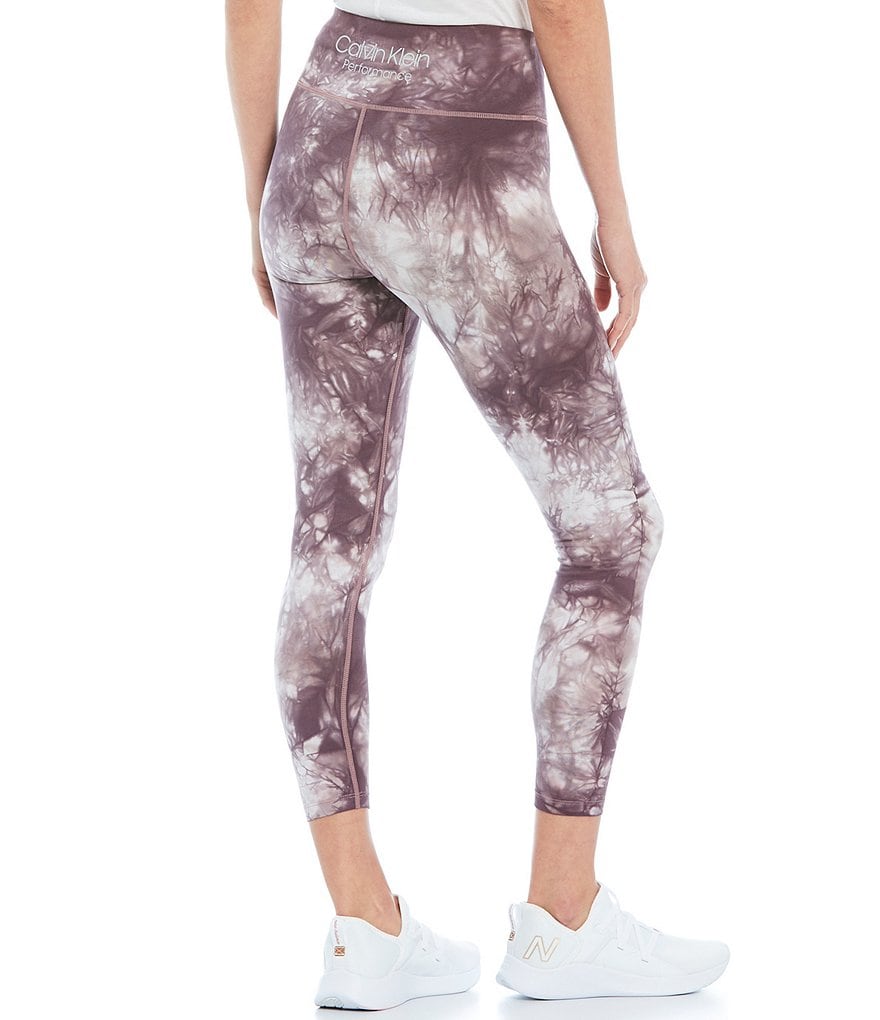 Calvin Klein Performance Oslo Tie Dye High Waist 7/8 Leggings