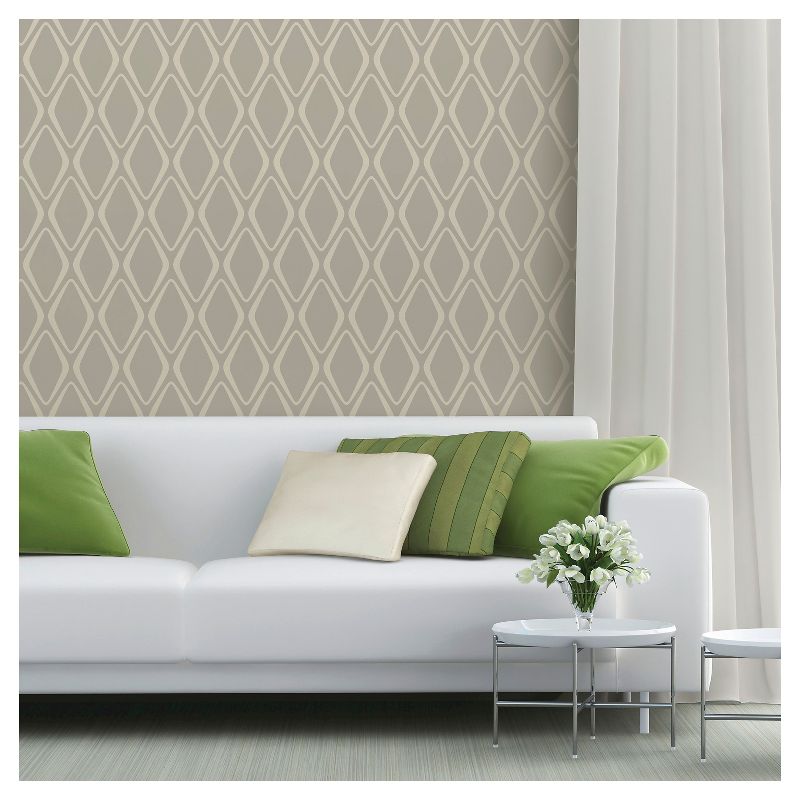 Devine Color Diamond Peel & Stick Wallpaper