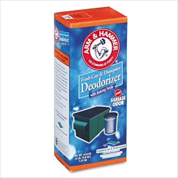 Arm & Hammer Trash Can & Dumpster Deodorizer Sprinkle Top Original Powder 42.6oz