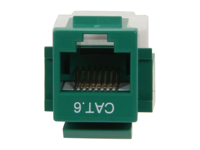 Micro Connectors CAT5 RJ45 Coupler F-F Straight