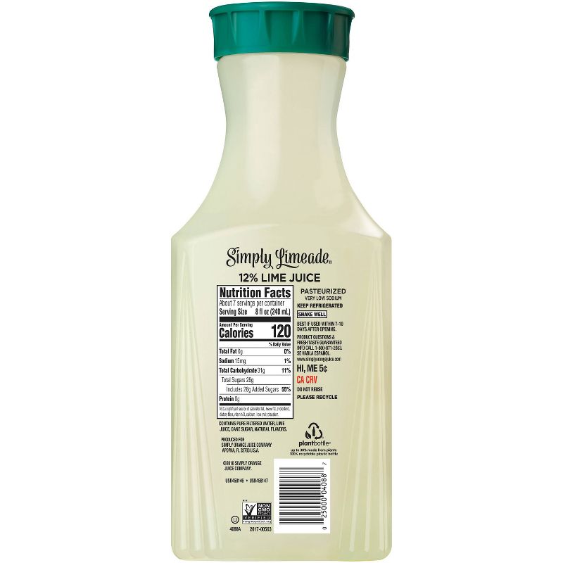 Simply Limeade - 52 fl oz