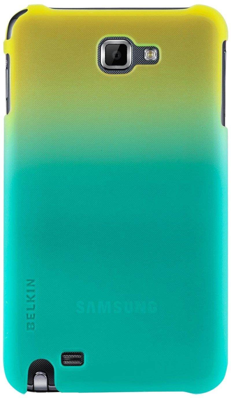Belkin TPU Case for Samsung Galaxy Note - Green/Blue