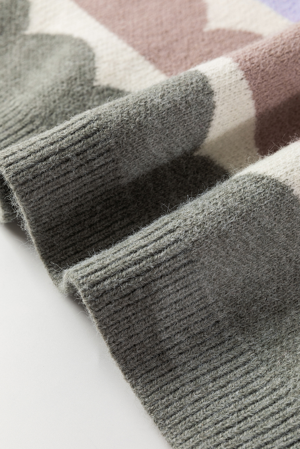 Pink Merry & Bright Pop Up Letter Waffle Knit Sweater