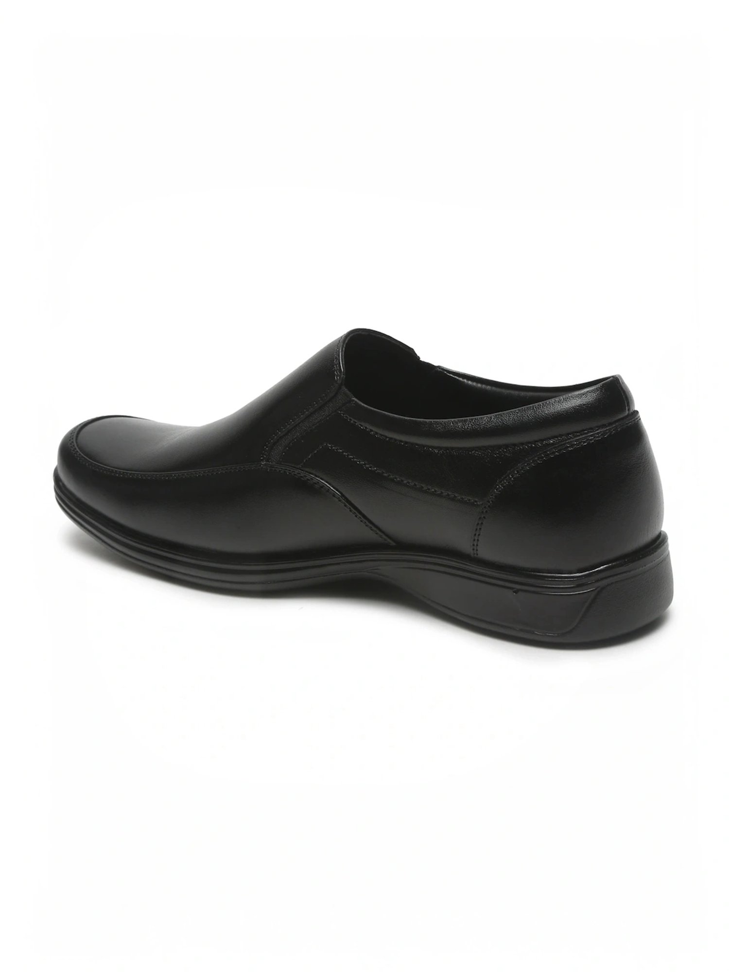 Teakwood Leathers Men's Black Formal Loafers