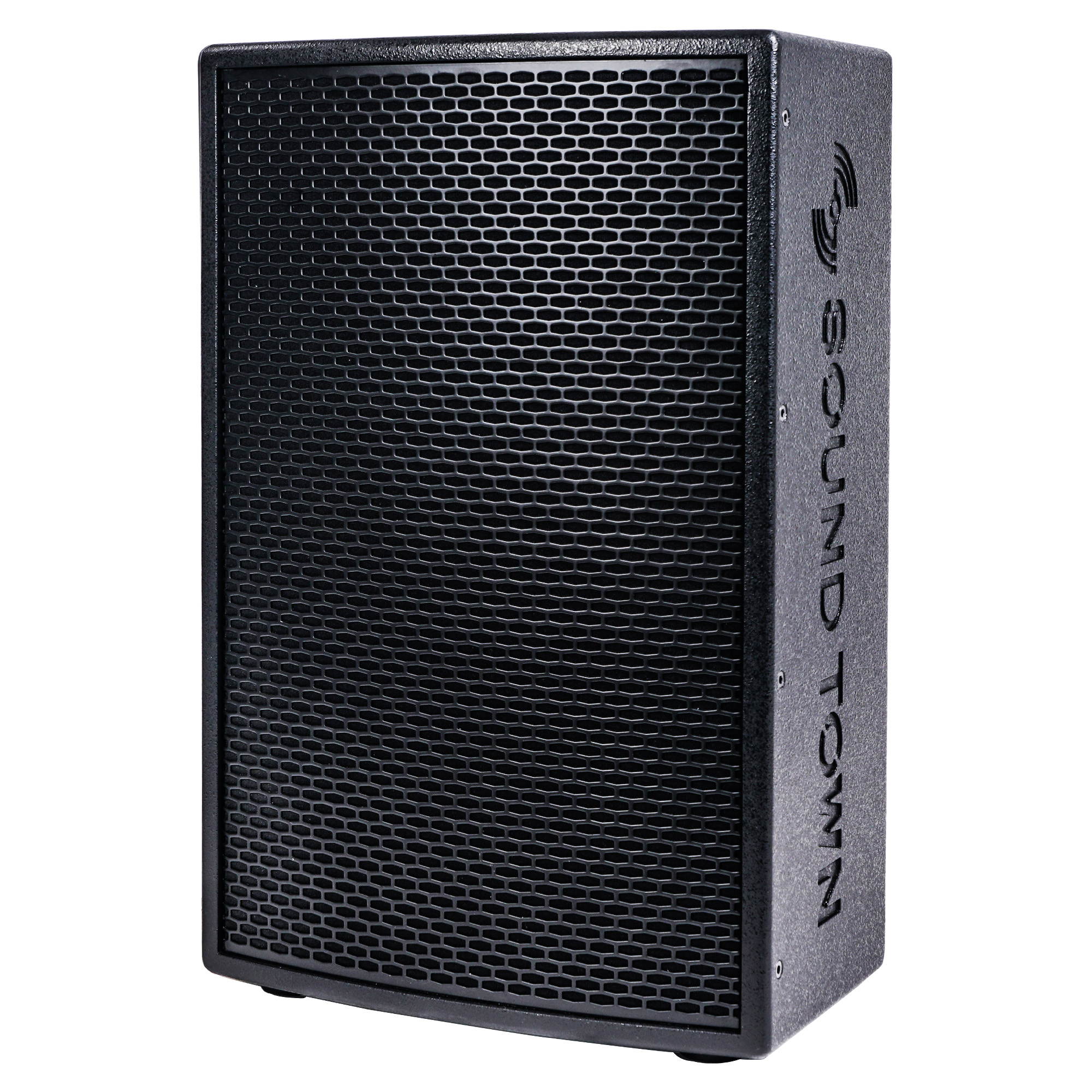Sound Town 12&rdquo; 700W Powered DJ PA Speaker with Bluetooth, Titanium Compression Driver and 3-Channel Mixer for Bands, Solo Performers, Mobile DJ, Karaoke, Home Studio, Church, Black (KALE-112BPW)