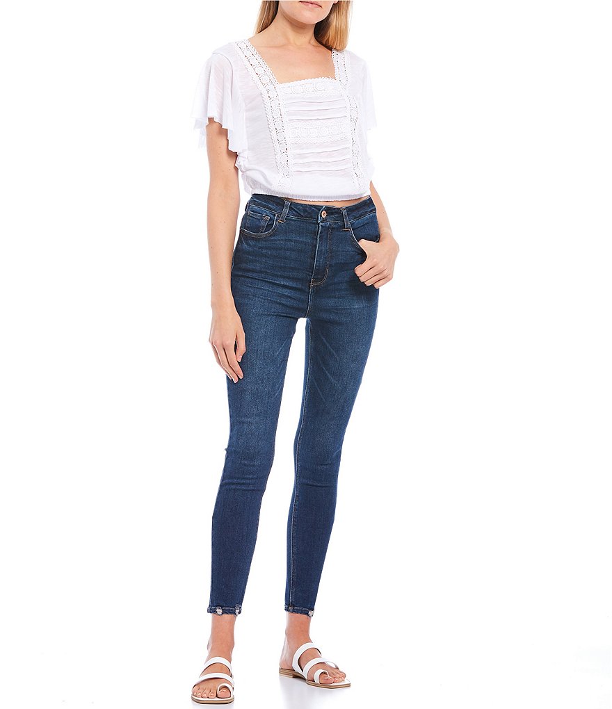 Hippie Laundry Real Cheeky Super High Rise Skinny Jeans