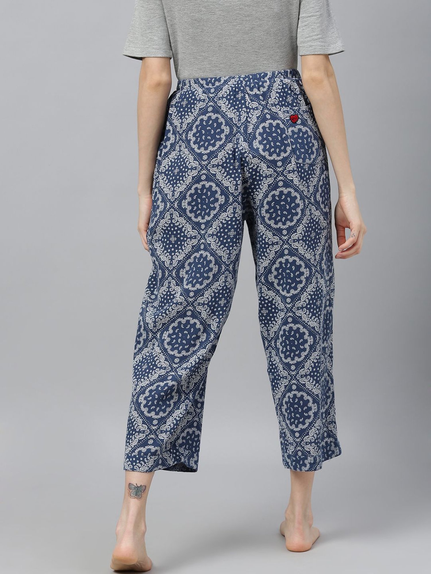 Chemistry Blue Paisley Pyjamas