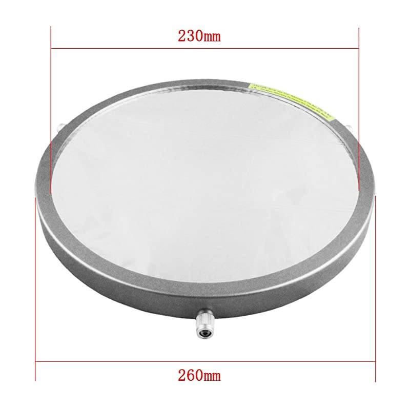 Deluxe Solar Filter 260mm Adjustable Metal Cap for Telescope Tubes with Outer Diameter 220 to 252mm Aperture 230mm - Immediately Start Solar observing and Our Sun Becomes Within Reach