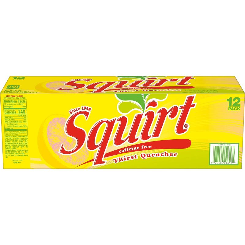 Squirt Soda - 12pk/12 fl oz Cans