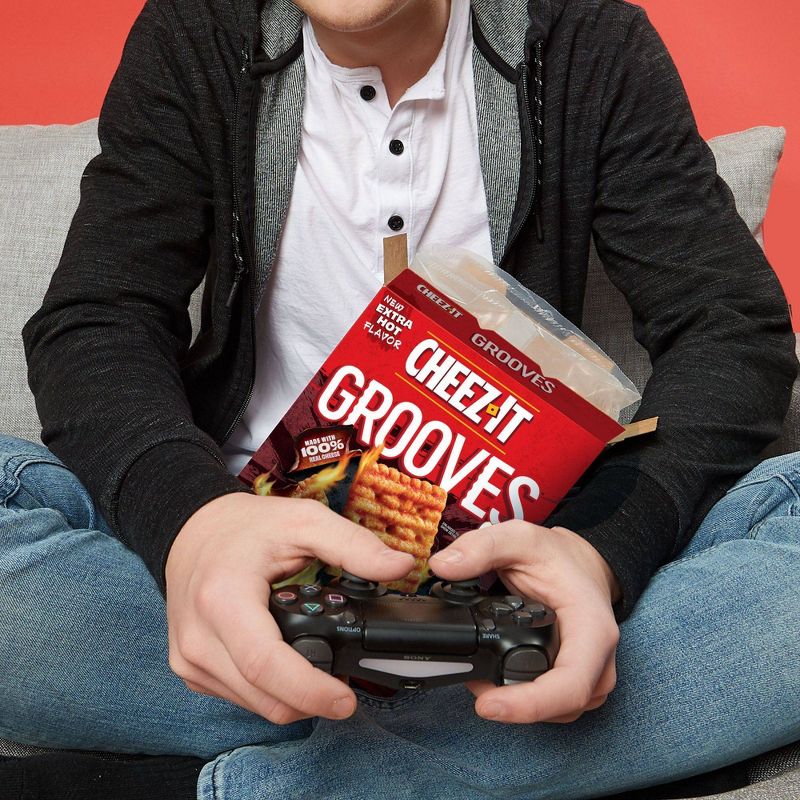 Cheez-it Scorchin Hot Grooves - 9oz