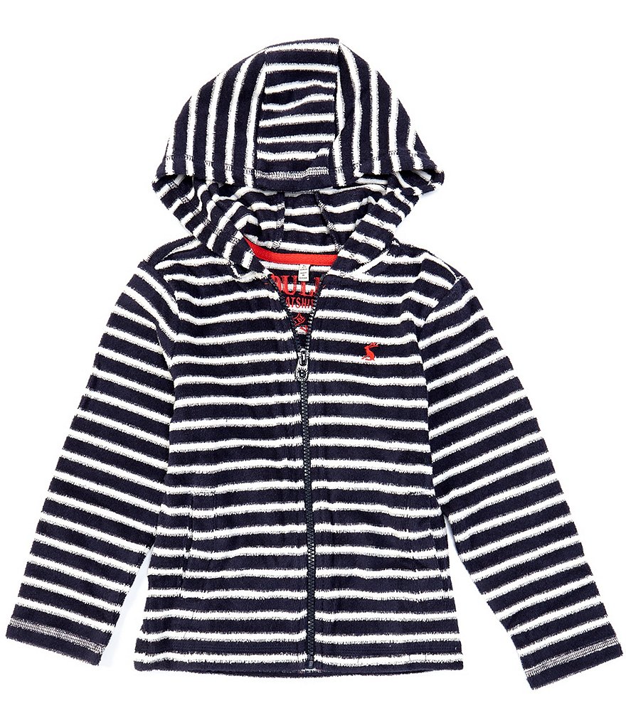 Joules Little Boys 1-6 Furlow Toweling Stripe Hoodie