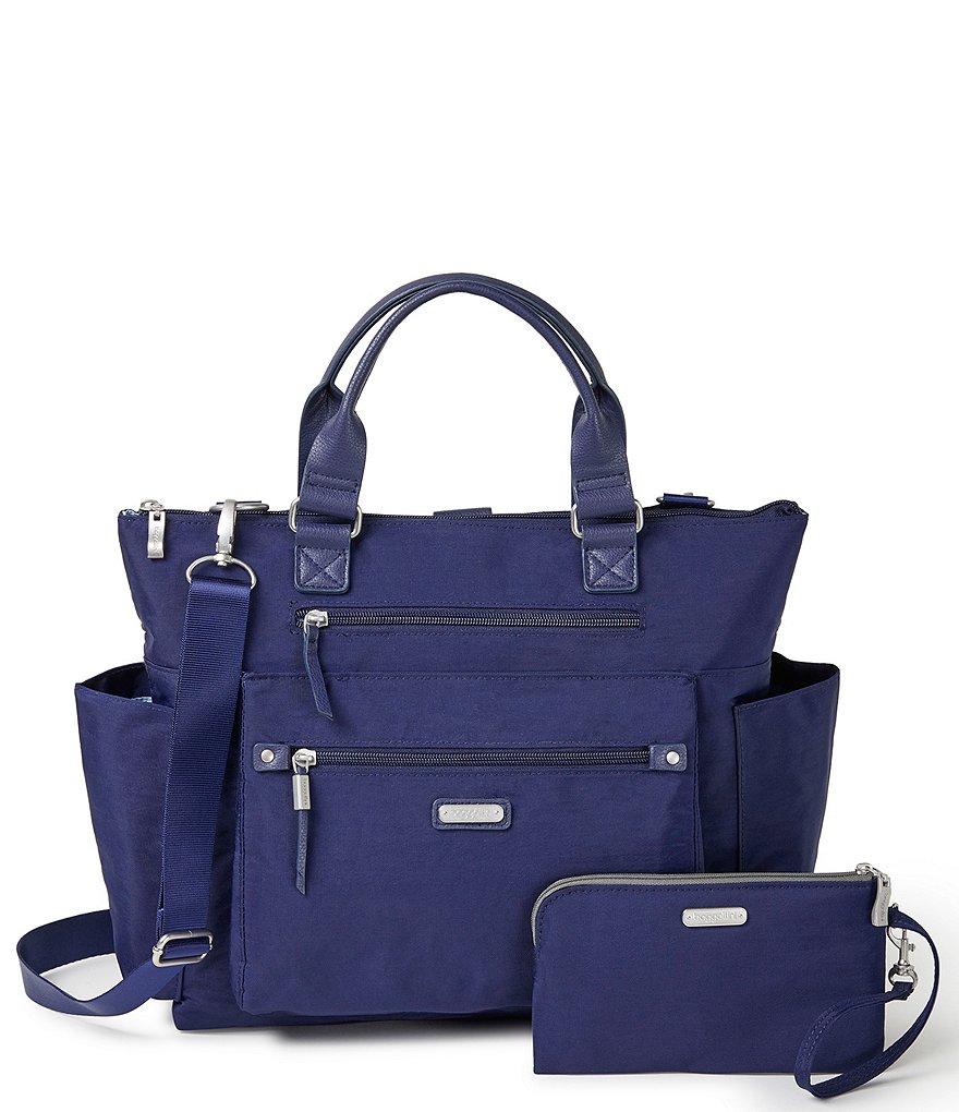 Baggallini 3-in-1 Convertible Backpack with RFID Phone Wristlet