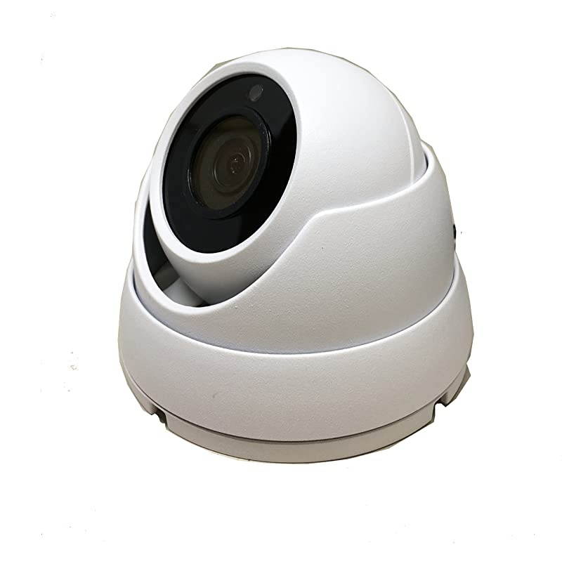 STARVIS Image Sensor 1080P 4in1 TVI AHD CVI CVBS 36mm Fixed Lens Indoor Outdoor Dome Camera DWDR OSD menu for CCTV DVR Home Office Surveillance Security White