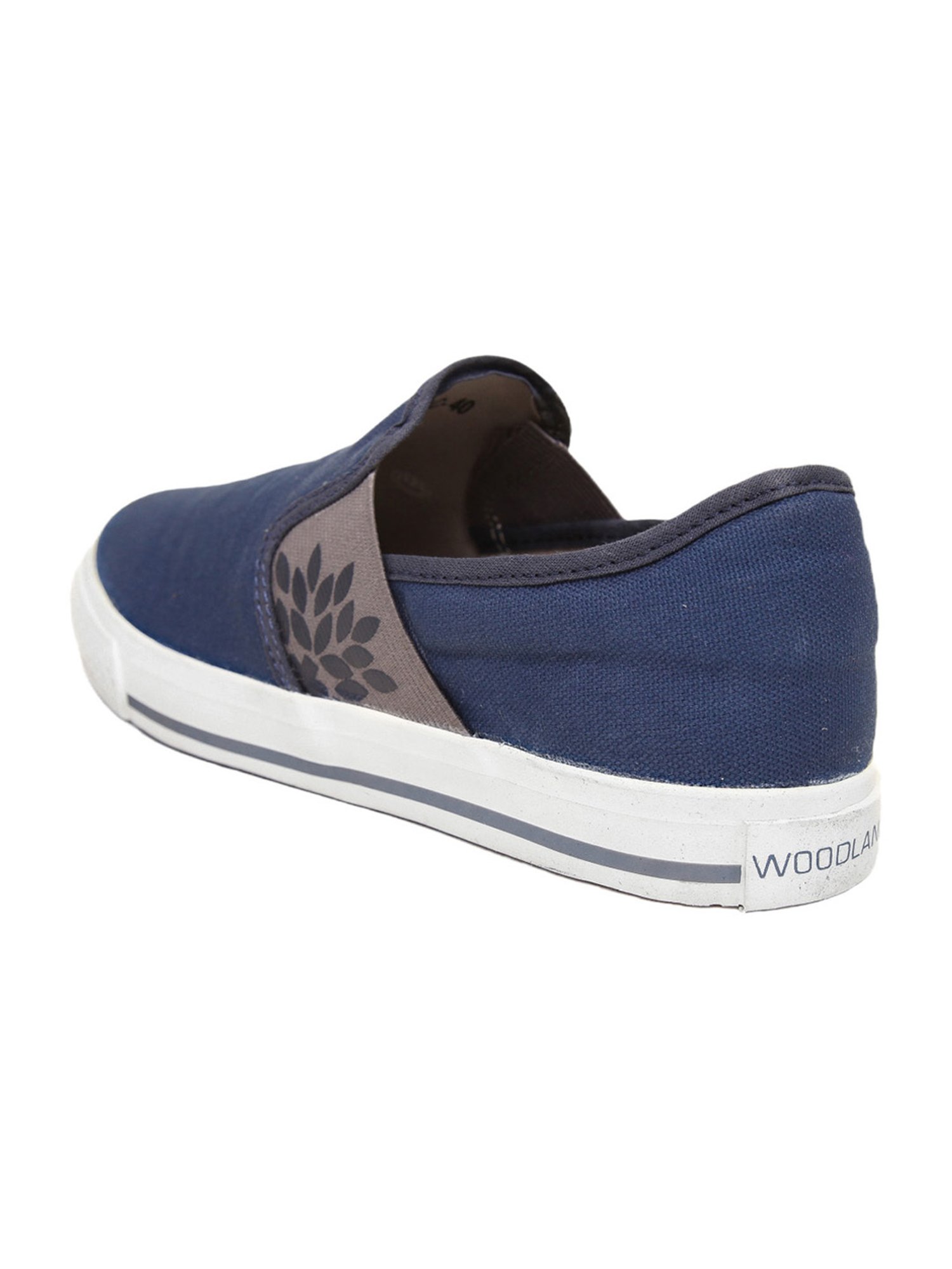 Woodland Men's Navy Plimsolls