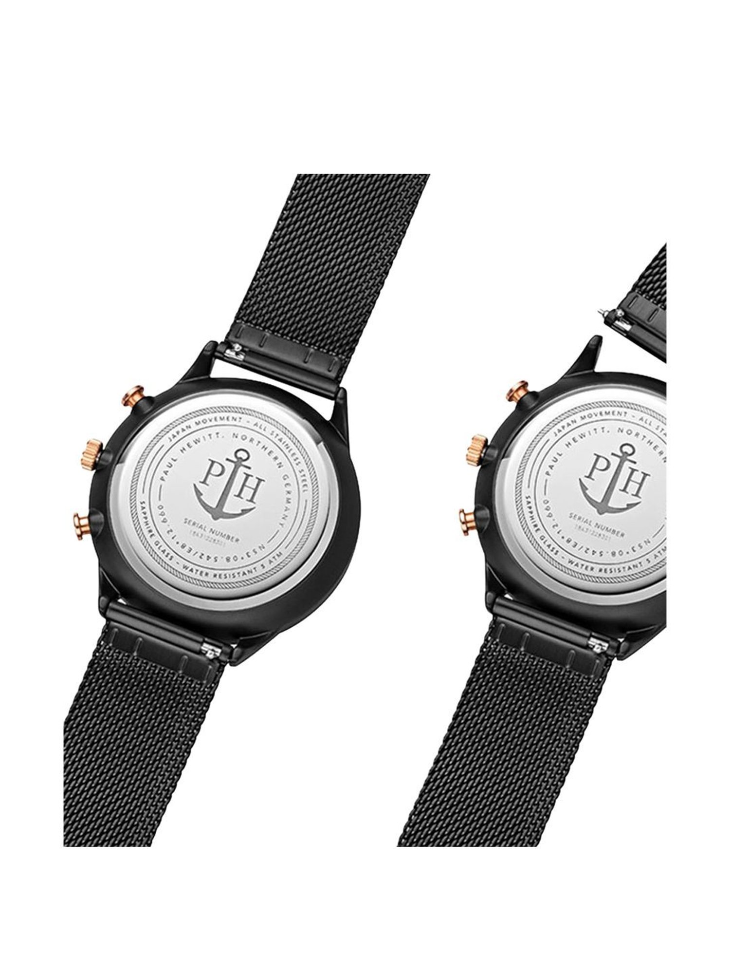 Paul Hewitt PH-C-B-BSR-5M Chronograph Watch for Men