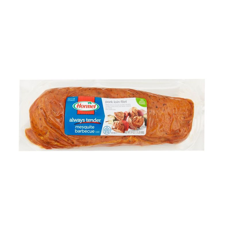 Hormel Mesquite Barbecue Center Cut Loin Filet - 24oz