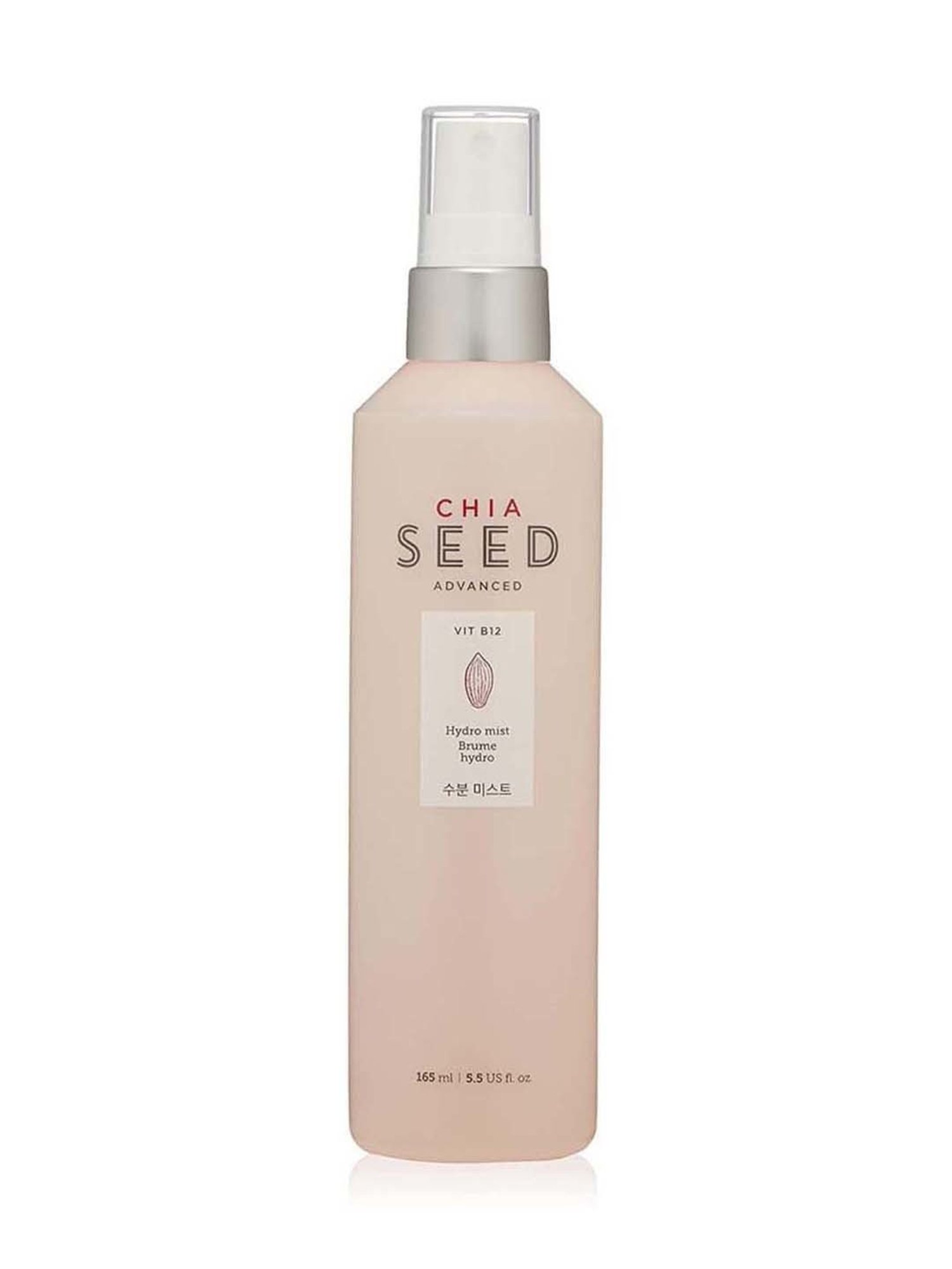 The Face Shop Hydro Mist with Vitamin B12 & Chia Seeds for 24Hr Hydration - 165 ml