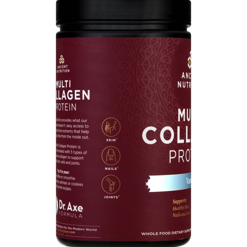 Ancient Nutrition MultiCollagen Protein Powder - Vanilla - 9oz