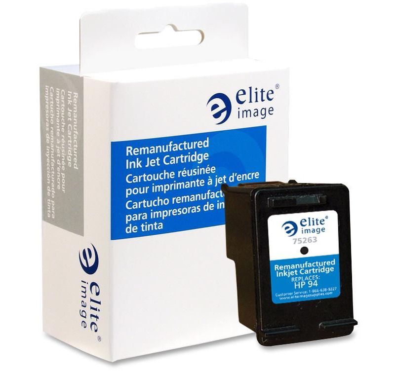 Elite Inkjet Cartridge 11ml 450 Page Yield Black 75263