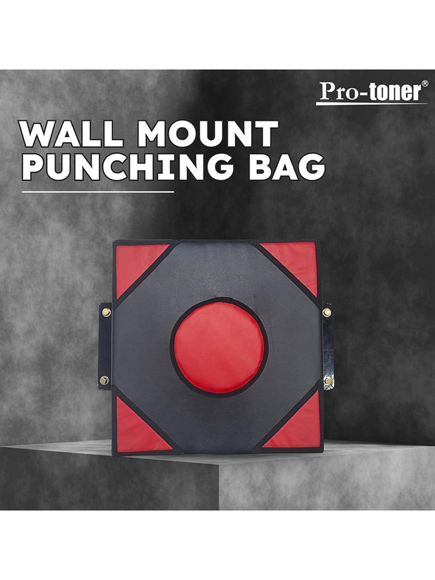 Protoner Wall Punching Bag (Black & Red)