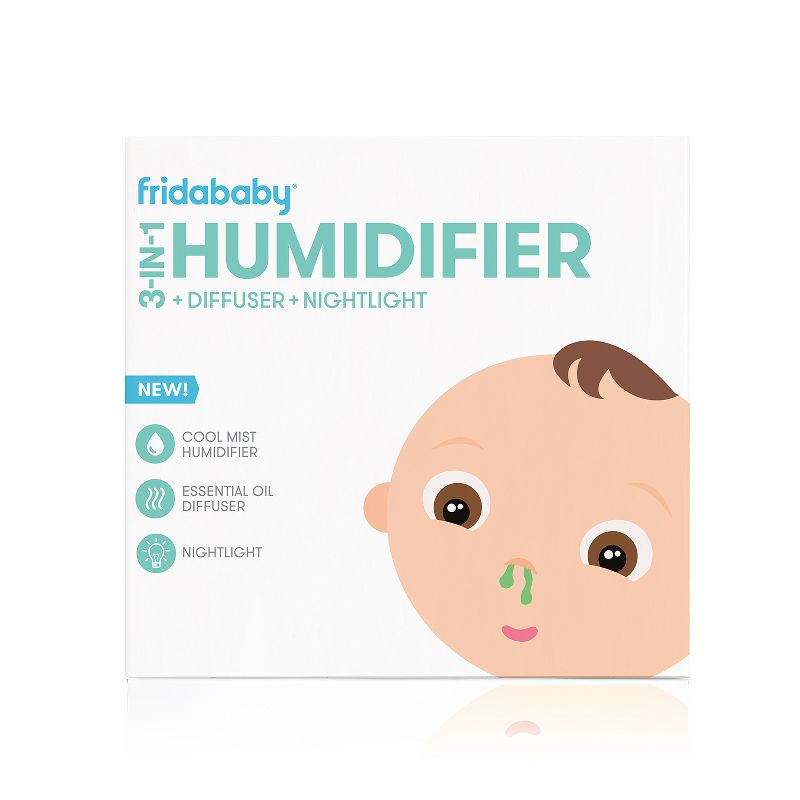 Fridababy 3-in-1 Humidifier with Diffuser and Nightlight