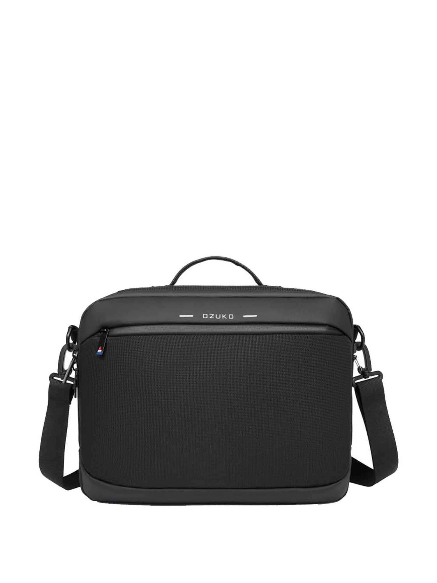 Ozuko Aero Wave Black Soft One Size Satchel Bag